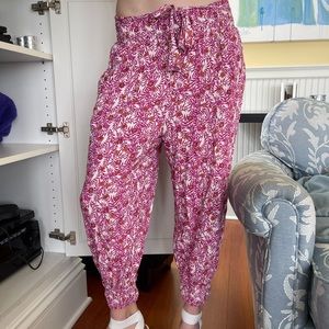 SP pink floral pants